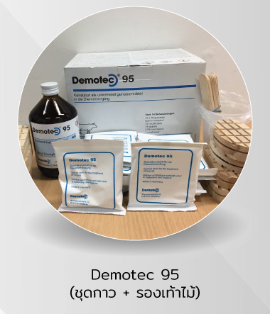 Demotec 95 (ชุดกาว + รองเท้าไม้) Hoof Tool